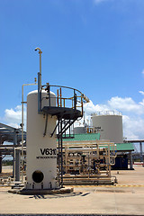 Image showing gas factory