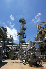 Image showing gas factory