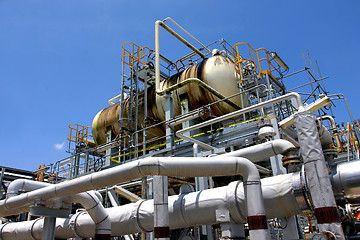 Image showing gas factory