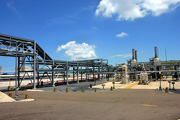 Image showing gas factory