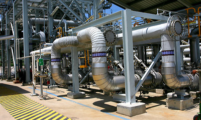 Image showing gas factory