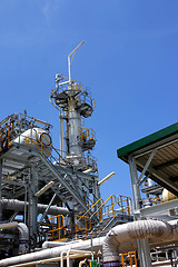 Image showing gas factory