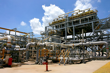 Image showing gas factory