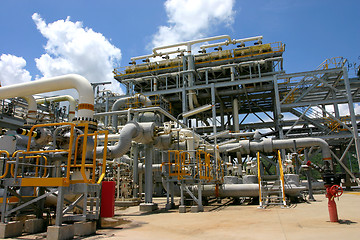 Image showing gas factory