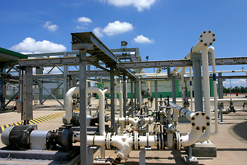 Image showing gas factory