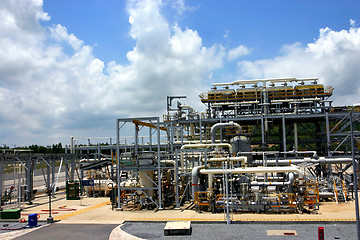 Image showing gas factory