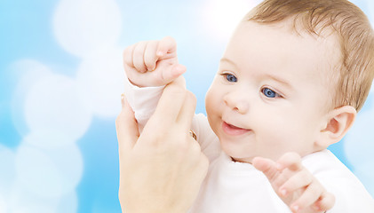 Image showing adorable baby boy