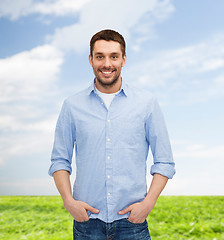 Image showing smiling man