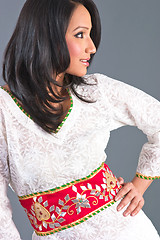 Image showing Indian Embroidered Women's Apparel