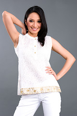 Image showing Indian Embroidered Women's Apparel