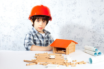 Image showing young builder