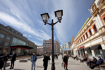 Image showing Moscow, Russia, Kuznetsky Most street