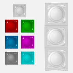 Image showing Illustration of condoms