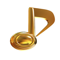 Image showing Music note