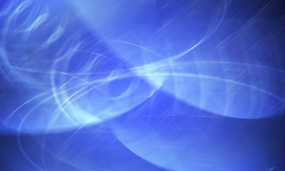 Image showing electronic blue background