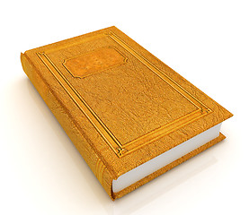 Image showing The leather book 