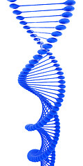 Image showing DNA structure model 