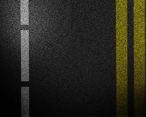 Image showing Asphalt abstract background 