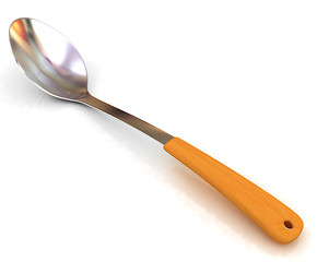 Image showing Long spoon