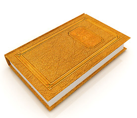 Image showing The leather book 