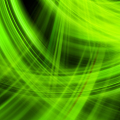 Image showing Green energy jet background. EPS 10