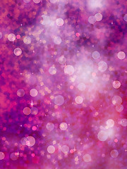 Image showing Defocused purple lights. glitter. EPS 10