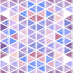 Image showing pattern geometric. Background with triangles