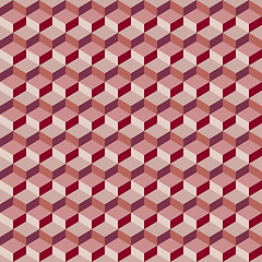 Image showing Abstract geometric seamless pattern