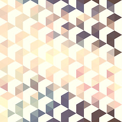 Image showing pattern geometric. Background with triangles