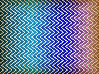 Image showing Colorful Zig Zag Background