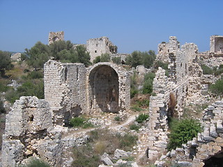 Image showing Several roman ruins