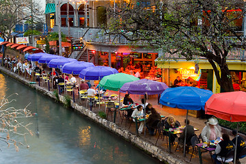 Image showing San Antonio riverwalk