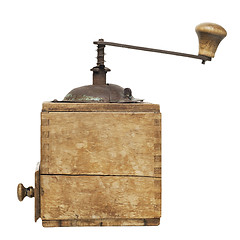 Image showing old coffee grinder