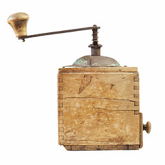 Image showing old coffee grinder