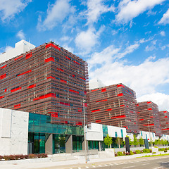 Image showing Modern office buildings.