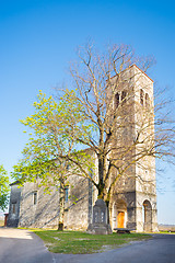 Image showing Church of saint Elija, Kopriva, Slovenia.