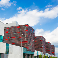 Image showing Modern office buildings.