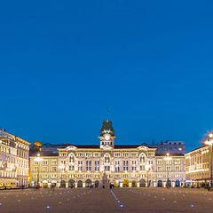 Image showing City Hall, Palazzo del Municipio, Trieste, Italy.