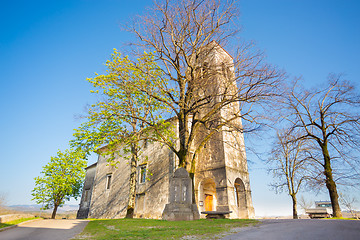 Image showing Church of saint Elija, Kopriva, Slovenia.