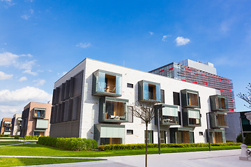 Image showing Modern residential architecture.