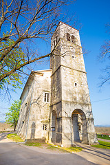 Image showing Church of saint Elija, Kopriva, Slovenia.