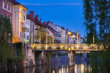 Image showing Medieval Ljubljana, capital of Slovenia, Europe.