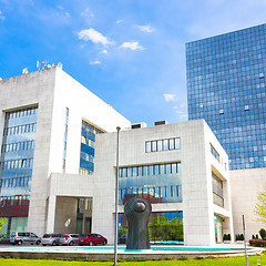 Image showing Modern office buildings.