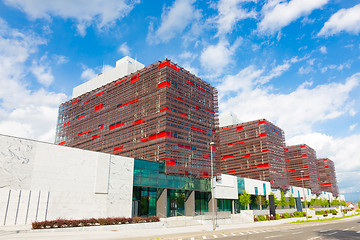 Image showing Modern office buildings.