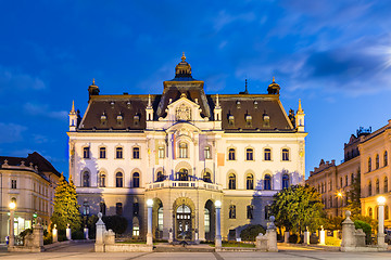 Image showing University of Ljubljana, Slovenia, Europe.