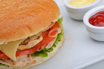Image showing hamburger