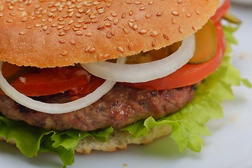 Image showing hamburger