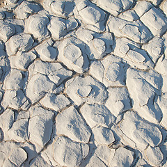 Image showing Salt desert background