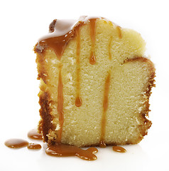 Image showing Sour Cream Cake Slice