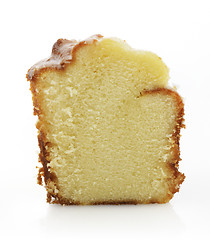 Image showing Sour Cream Cake Slice